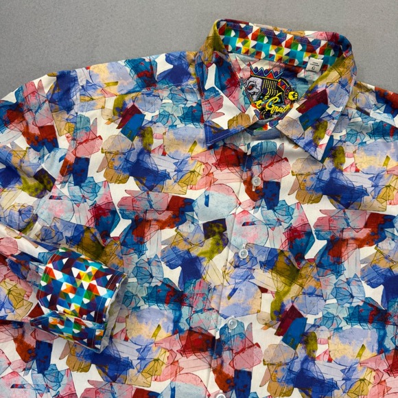Robert Graham Other - Robert Graham Mens L Classic Fit Abstract Watercolor Long Sleeve Button Up Shirt